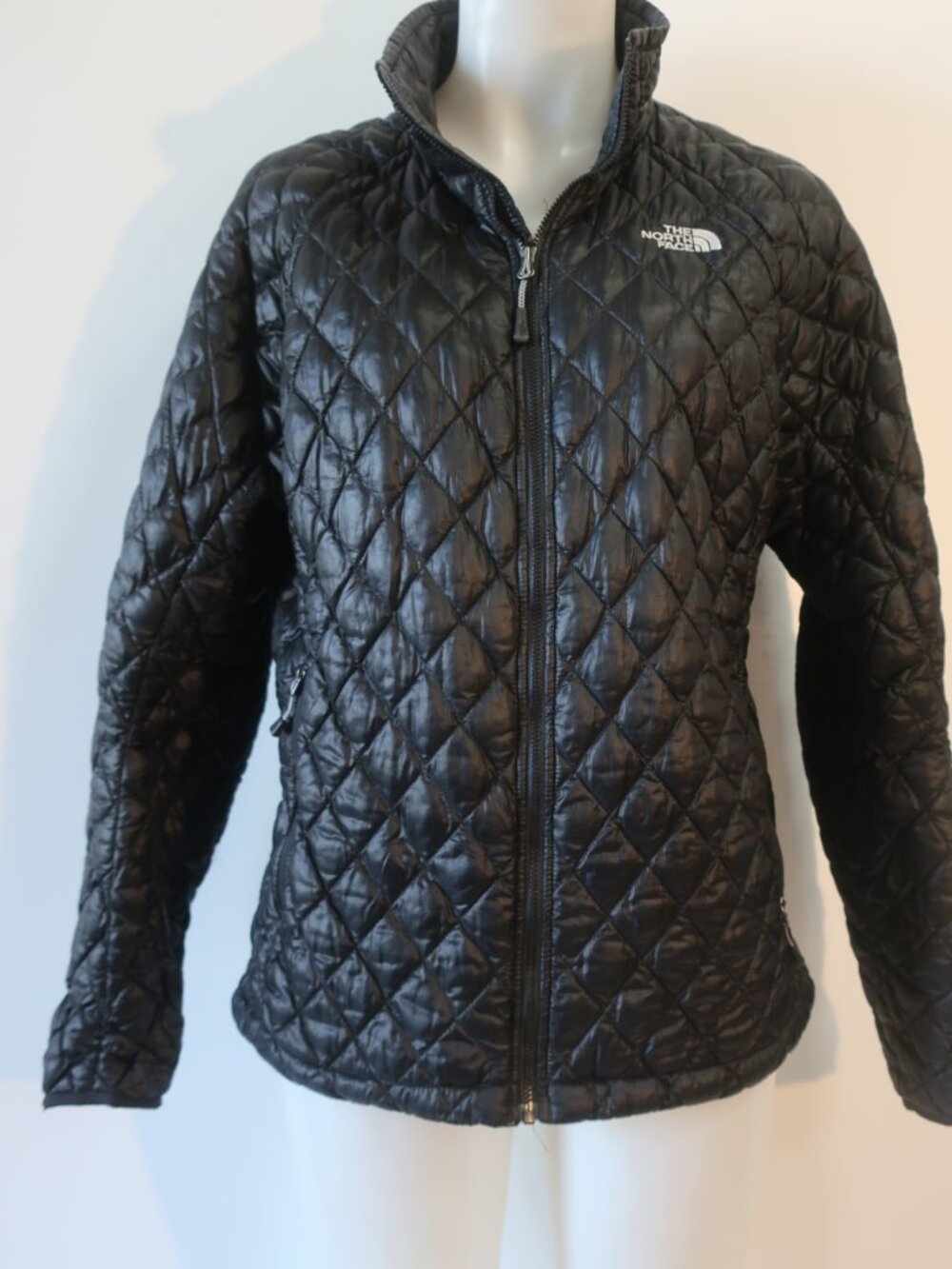 Womens The North Face Black (Item- 34) Light Quilted Puffer Jacket L